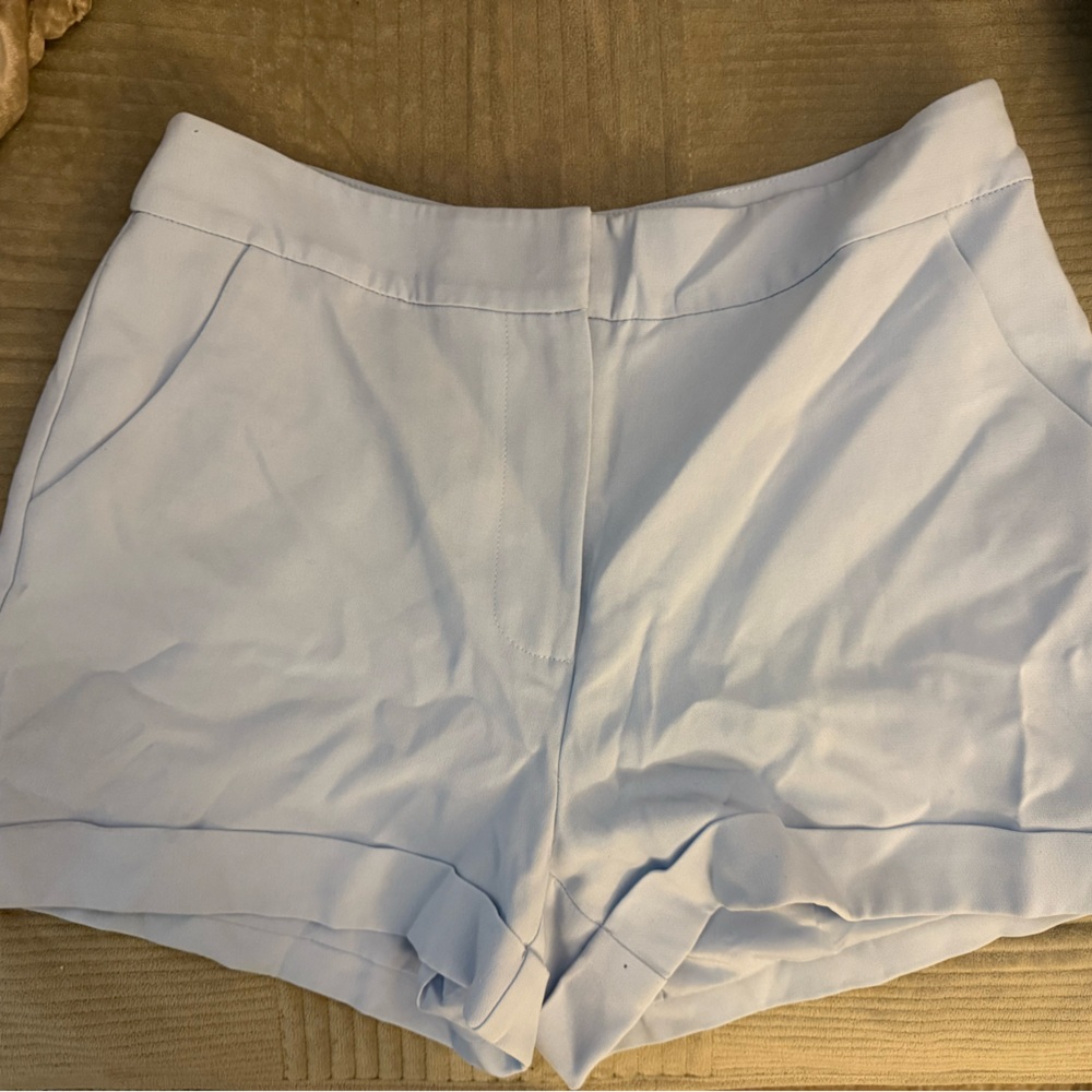 Cinq a Sept baby blue shorts